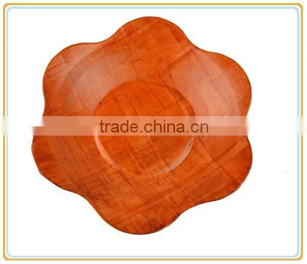 Wooden Sunflower Chocolate Display Large Bowl photo-3