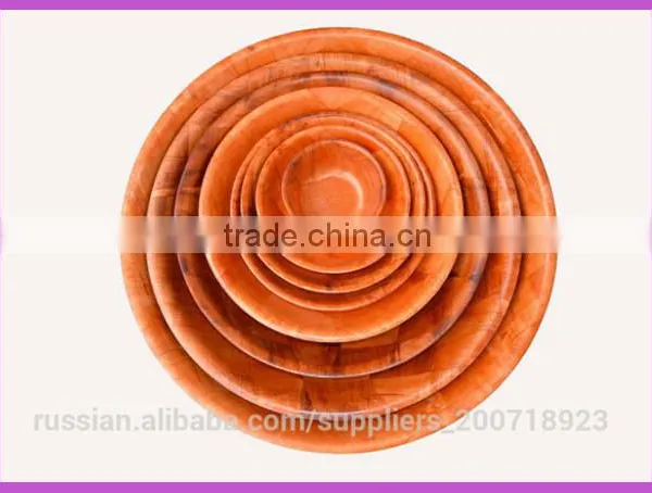 Olive Wood Made,Brown Salad Bowl,Wooden Bowl photo-5