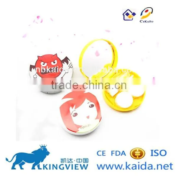 A-8068 Fashion Circle Contact Lens Cases Crazy Contact Lense Case photo-3