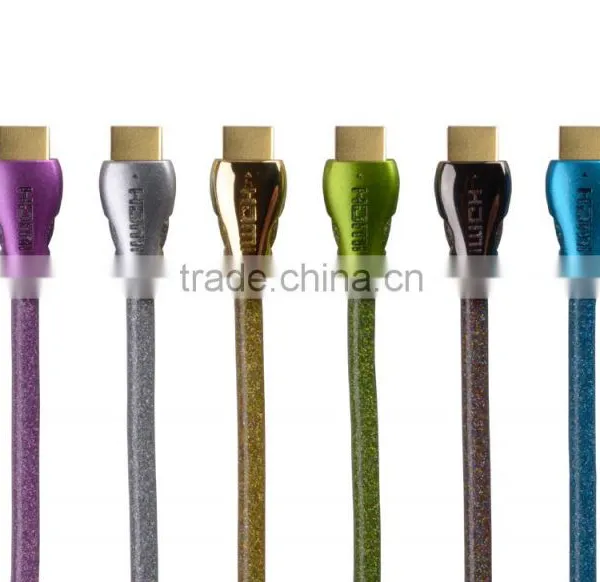 1.5M Colorful Metal HDMI Cable With Gold Plated photo-3