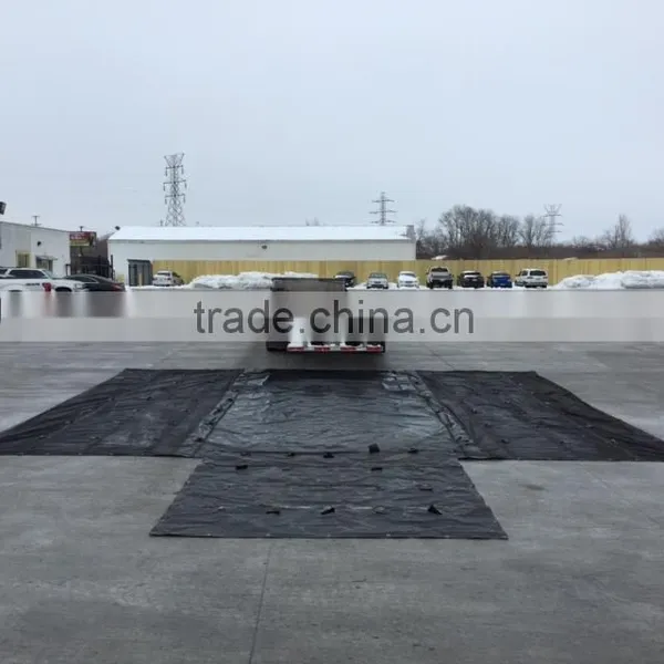 Heavy Duty 18oz Lumber Tarp 24'x27' ( 8' Drop ) Flatbed Truck Traier Tarps photo-2