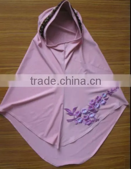 OEM- Malaysia Scarf Arab Hijab Muslim Scarves Embroidered TA002# photo-5