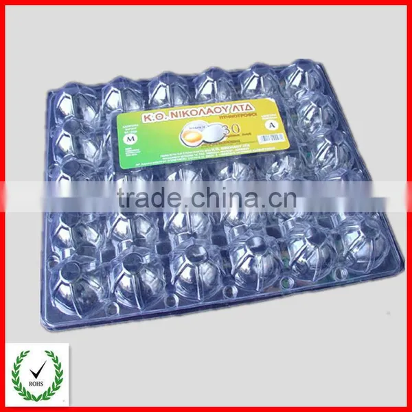 High Quality Plastic Egg Packaging Tray in PET Material photo-3