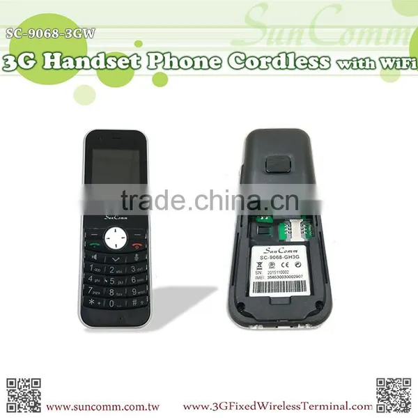 SC-9068-3GW Factory Price 2 SIP Account 3G Phone With VoiP Over 3G Networking photo-2