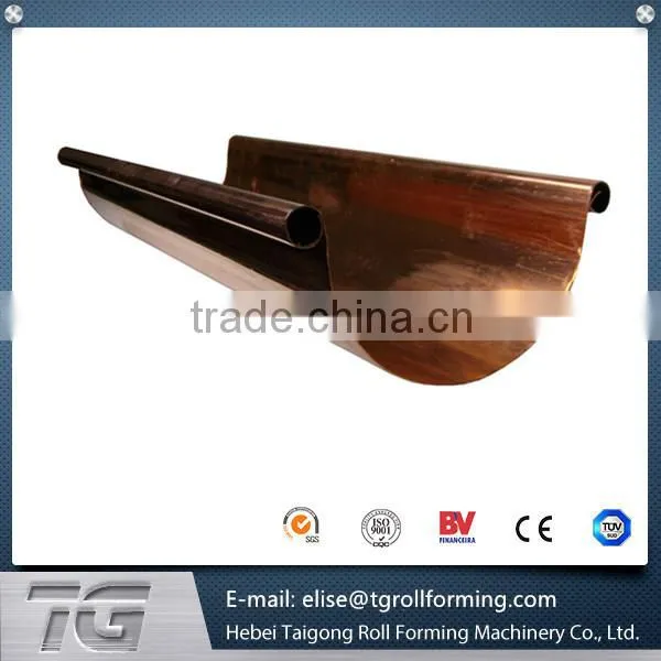 Hot Sale ! Half Round Gutter Roll Forming Machine Automatic Length Measuring photo-5