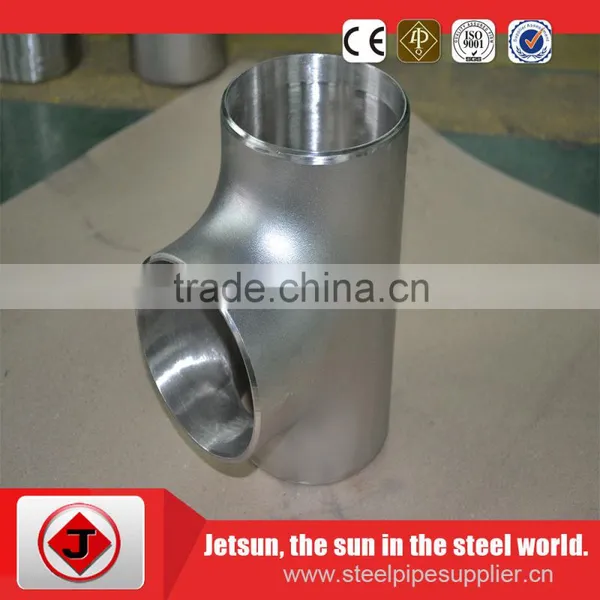 DIN 304 Stainless Steel Butt Welding Tee photo-4
