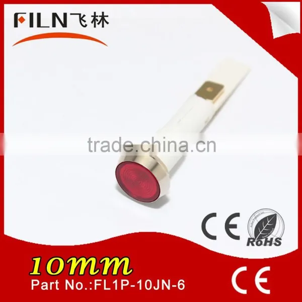 Waterproof Plastic 10mm Blue Color 12VDC LED Signal Lamp for Oven photo-5