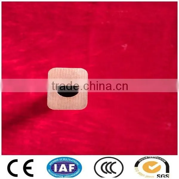 6mm Square Copper Tube With 3mm Round Hole photo-3