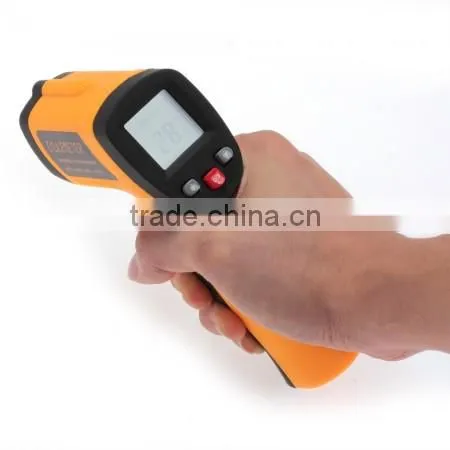 COLEMETER Non Contact Laser Infrared IR Digital LCD Thermometer Temperature Tester C F photo-3