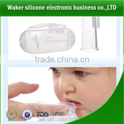 Factory Directly Sale Silicone Baby Tooth and Tongue Clean Brush photo-3