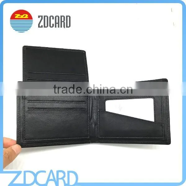 Man's Genuine Leather Zipper Pocket Rfid Wallet photo-6