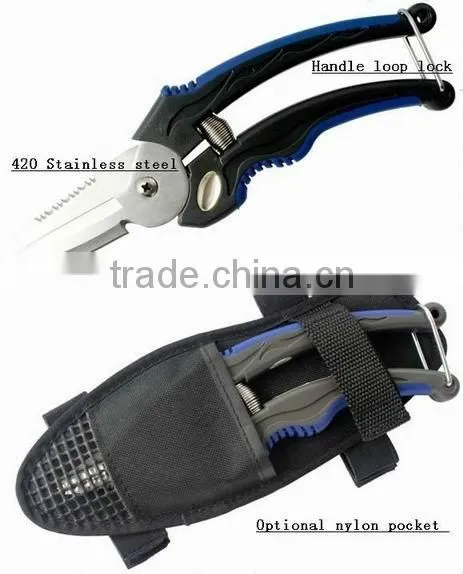 Nylon Line Brush Cutter Diving Scissors Cutting Blade photo-3