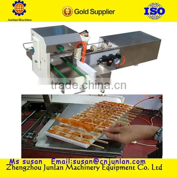 Stainless Steel Kebab Skewers Automatic Meat Skewer Machine 0086-18637188608 photo-2