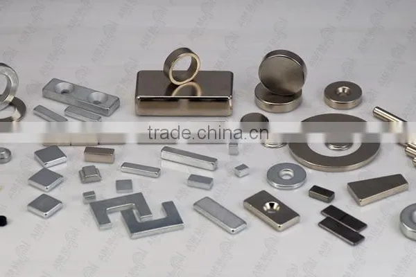 3/4 " x 3/8 " x 1/4 "block Hook Magnet Coted Zinc in Hight Quality photo-2
