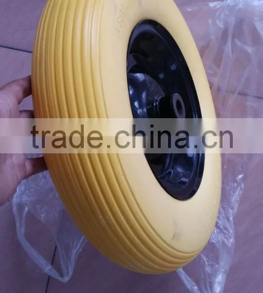 HOT Search PU Wheel With Ball Bearing 4.00-8 photo-4