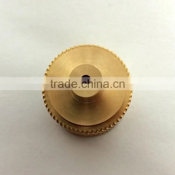 Customized High Precision Cnc Brass Inside Thread Knurled Part photo-2