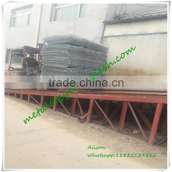Cheap Price Hot Dipped Galvanized 2m x 1m x 1m Gabion Box / Gabion Baskets for Sale photo-6