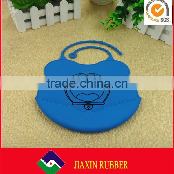 China Triangle FDA Silicone Baby Bib Custom photo-3