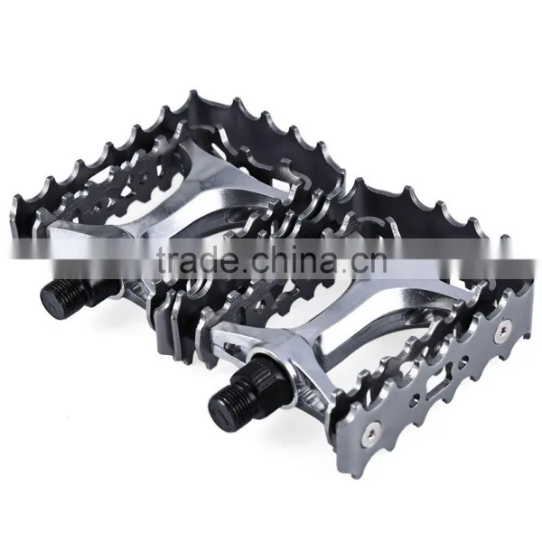 2 Pcs SETSAIL 662 Mountain Bike Bicycle Pedal BMX Ultra-light Pedal Bike Accessories With 2 Bearings Bike Parts 3 Colors photo-3