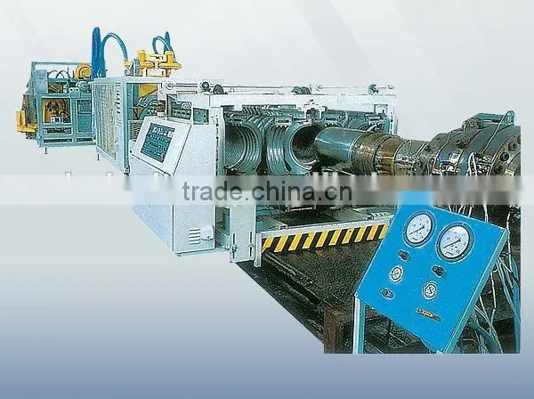 Double Wall pp Corrugated Tube Extruder Plastic Production Line photo-2