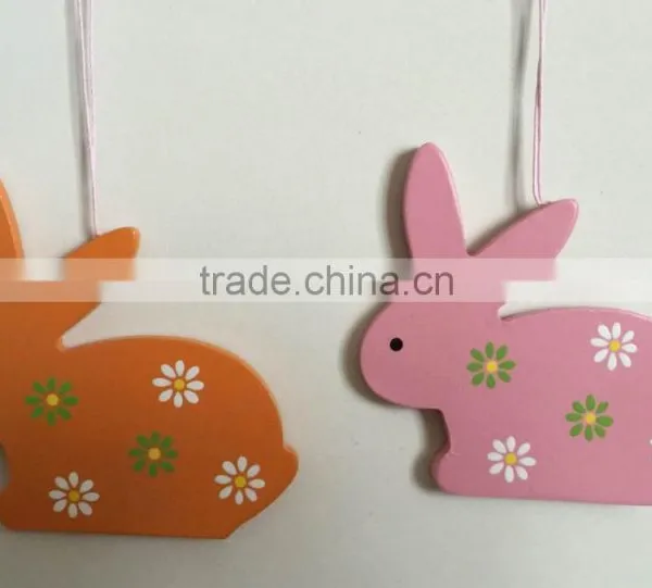 New Easter Gifts Wooden Hanging Decoration Holiday's Home Decoration photo-2