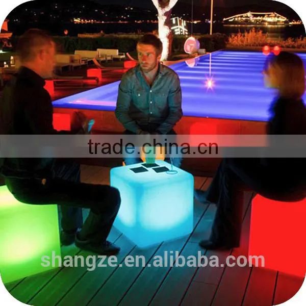 Led Cube Table, Illuminated Cube, Cube Lighting Furniture photo-5