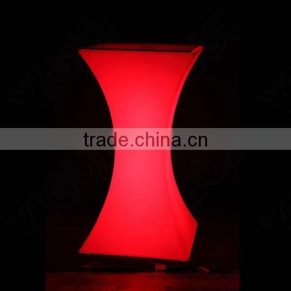 Led Liquid Lighted Bar Table/highboy Cocktail Table/illuminated Party Furniture photo-4