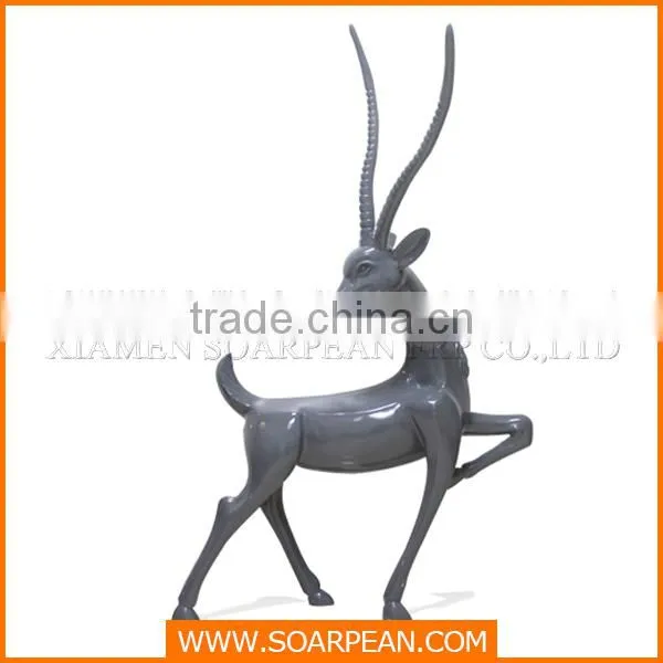 Home Decoration Resin Elegent Christmas Deer Figurines