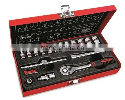 RONIX SOCKET WRENCH SET 40, 24, 27 Pcs / RH-2640 RH-2624 RH-2628 photo-4