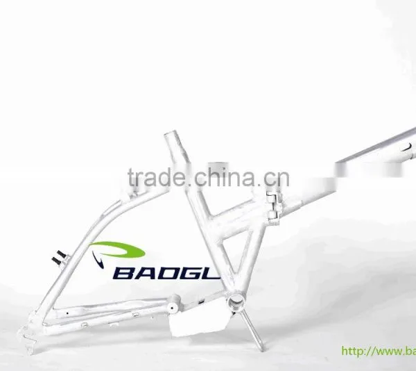 6061 Aluminum Alloy Bicycle Frame for Electric Folding Cargo Bike photo-2