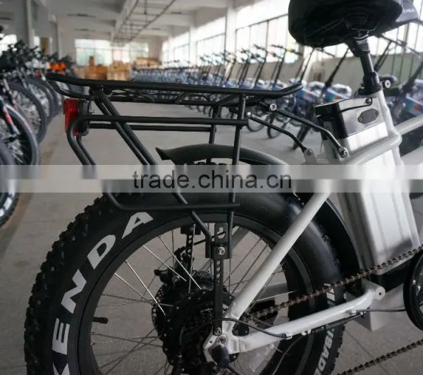 2016 Top Seller High Speed 20 Inches Electric Folding Fat Tire Bike Hasky Bike photo-6