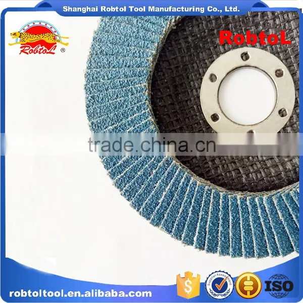 5" 125mm Flap Disc Zirconia Plastic Back Cover Aluminum Oxide Grinding Wheel Abrasive Flap Disk Flap Wheel Sanding photo-3