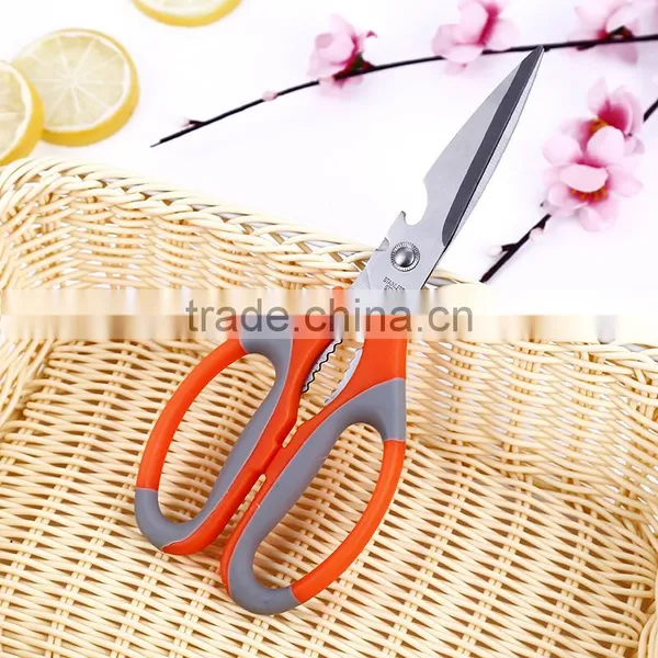 Best Selling Top Quality Popular PP TPR Handle Kitchen Scissors photo-5