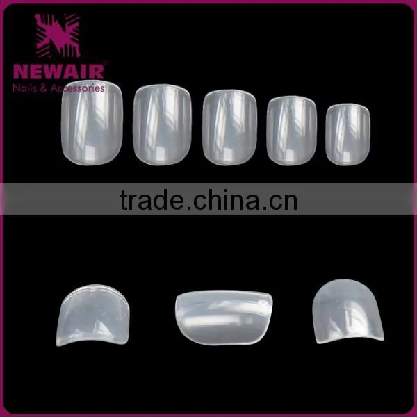 NEWAIR Packaging for Artificial Nails Oval Clear Nail Tips photo-5