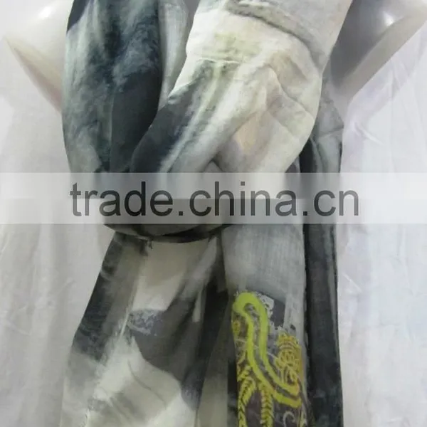 Modal Digital Printed Shawls photo-4
