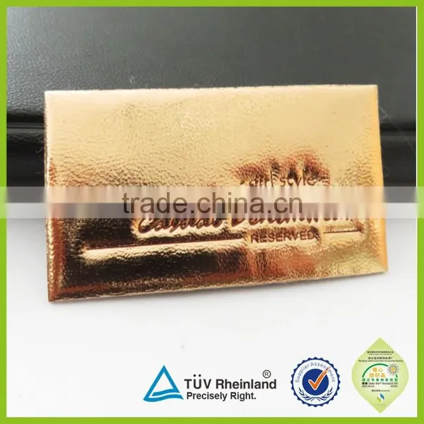 2015 Hot Selling Printing Custom Raise Logo Tpu Leather Repair Patches photo-5