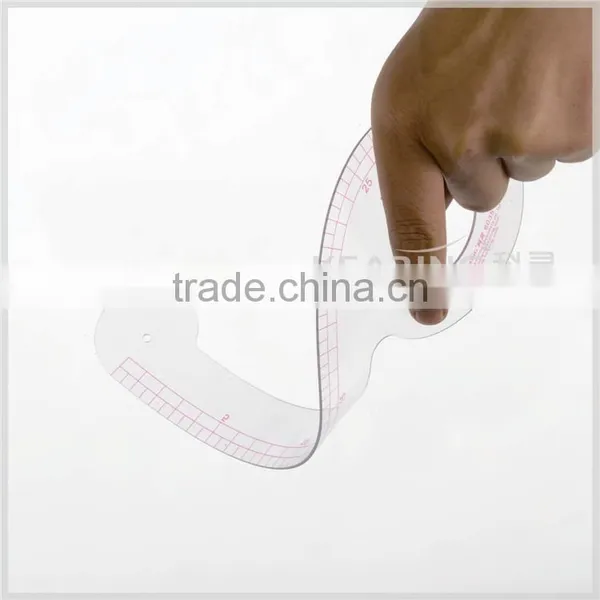 Kearing Fashion Design 1.2mm Thick Sandwich Line Printing 35cm Tailor Curve #6035 photo-2