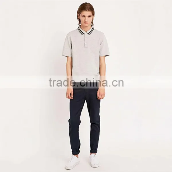 Summer Polo Office Uniform Design Polyester/ Spandex Polo-shirt photo-2