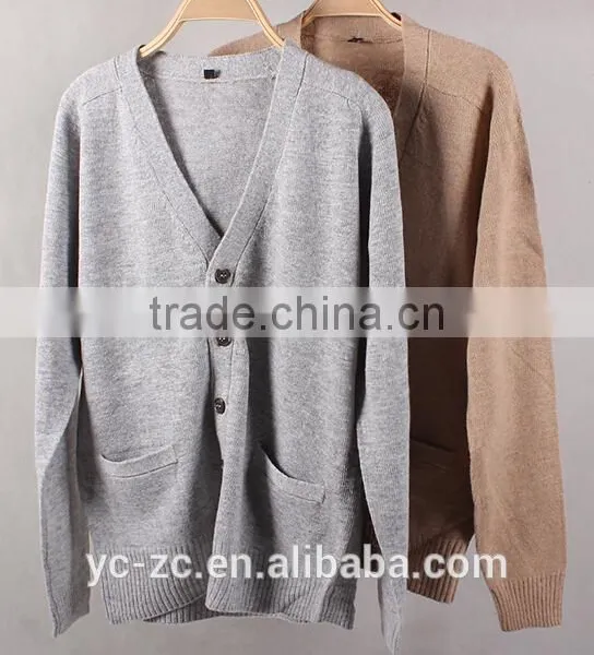 100% Cashmere Spring Wool Cardigan Sweater