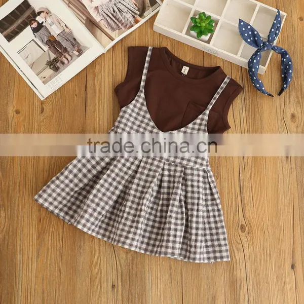 2017 New Arrival Cute Design Baby Wear/kids Clothes Baby Girls Two Pieces Sets photo-4
