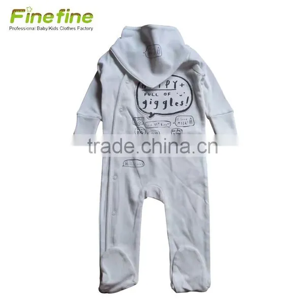 Cotton Cheap Plain Baby Rompers Manufacturer Organic photo-4