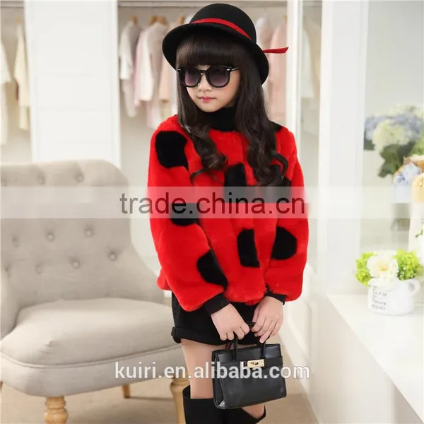Fashion Kids Clothes Winter Fur Coat for Girls Baby Jackets Parka Elegant Clothing Outerwear Luxury Faux Fur photo-4