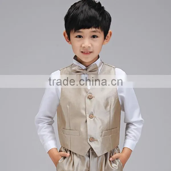 2017 New Style Latest Fashion High Quality Silk Flower Boy Suit Boy Performing Costume photo-5
