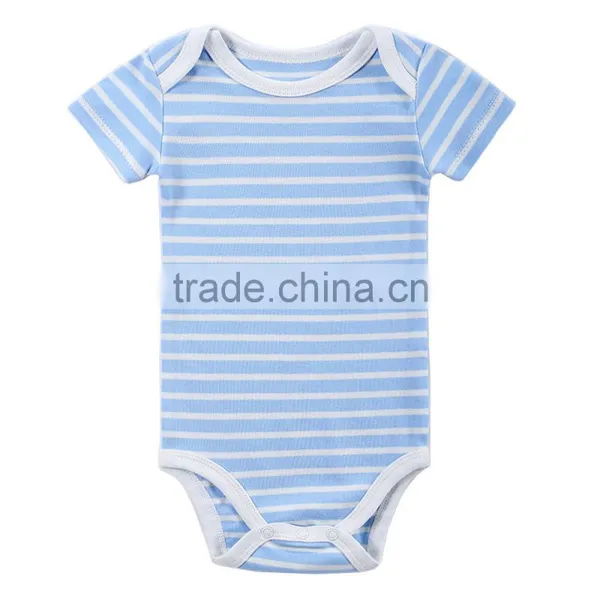 2017 Summer New Style Cotton Stripe Baby Jumper Jumpsuits One-piece Garment photo-5