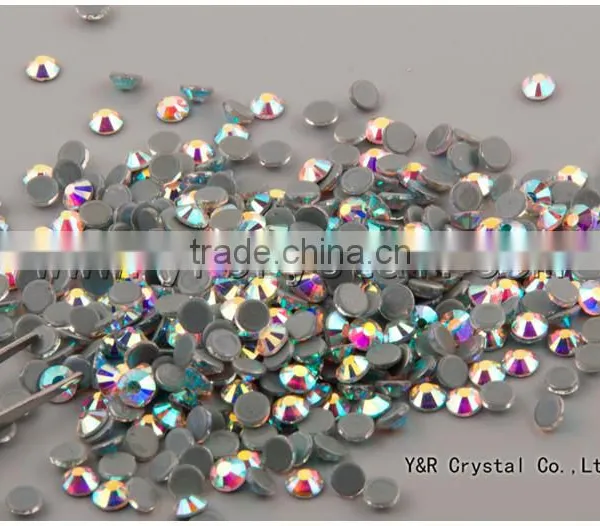 Super Shining Crystal AB Hot Fix Rhinestone For Garment Accessory Rhinestone photo-3