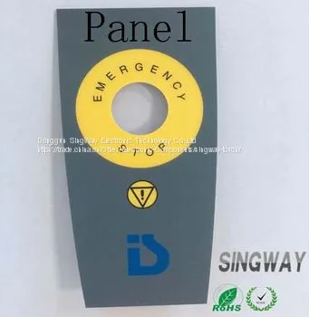 Custom Membrane Switch and Panel for Industrial Control