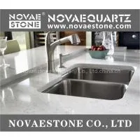 NV901 Bianco Carrara Quartz Slab