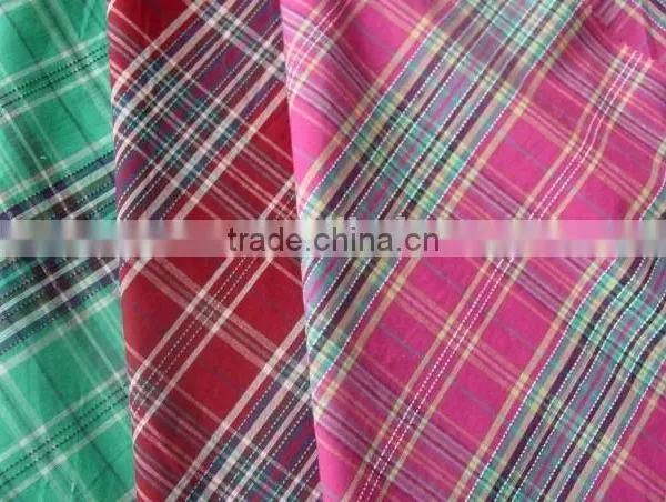 100 Cotton Yarn Dyed Fabric photo-2