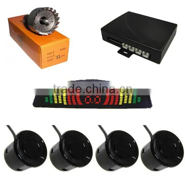 NEW ARRIVAL Rainbow LED Display Sensor Park Car photo-3