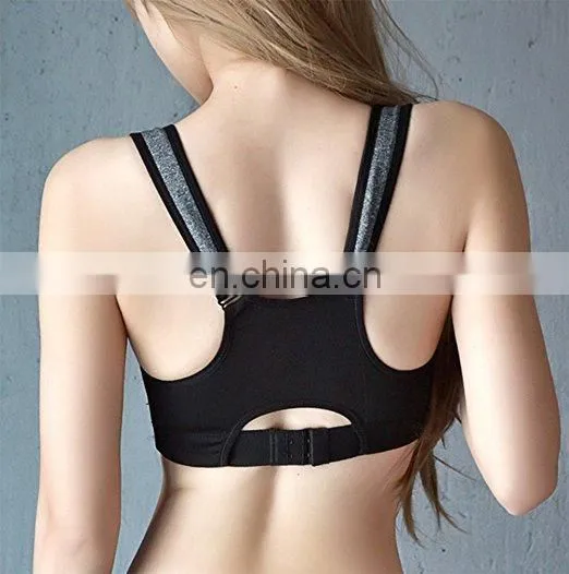 Wholesale Women High Impact Support Sports Bra Yoga Running Vest photo-6